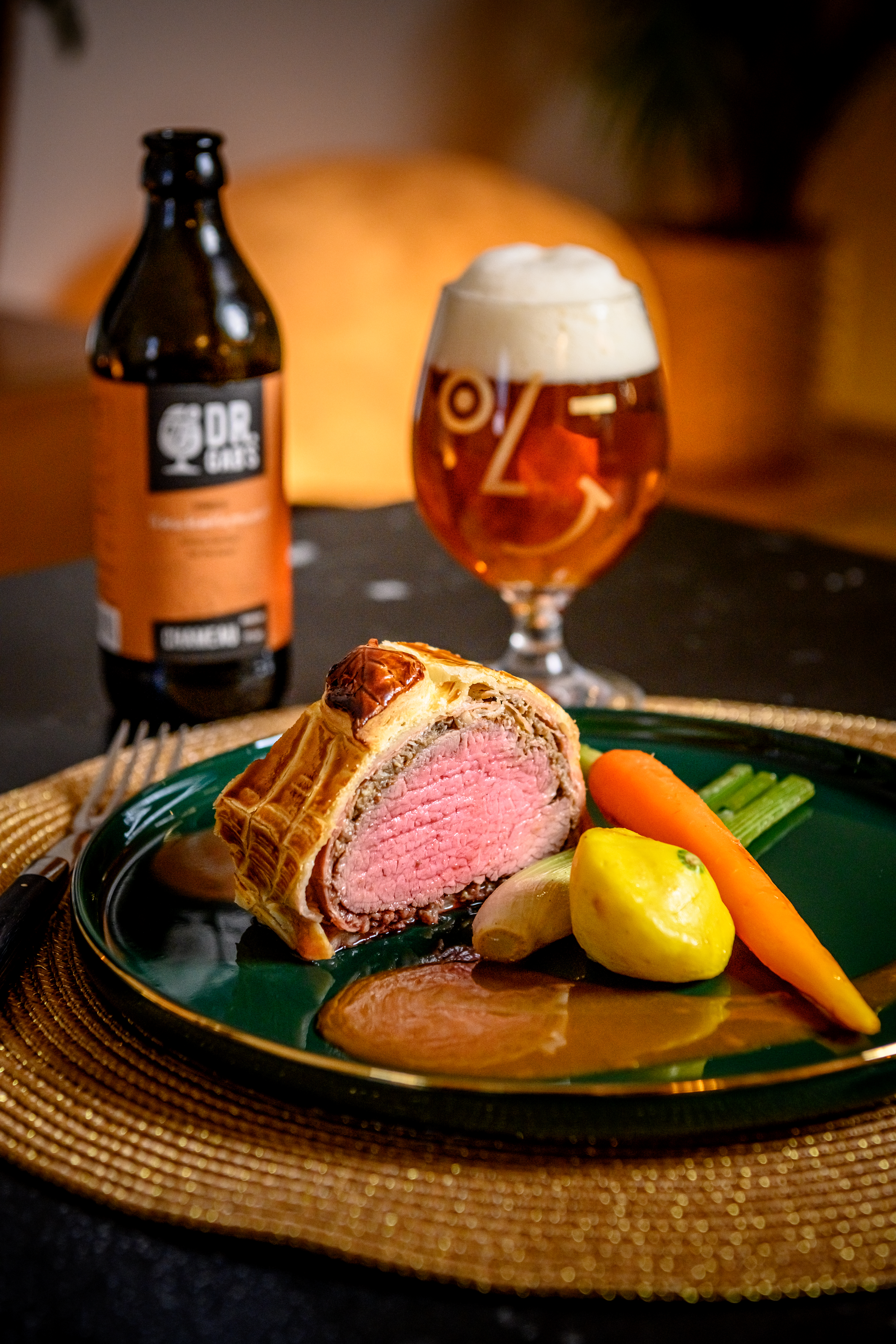 boeuf wellington et chameau