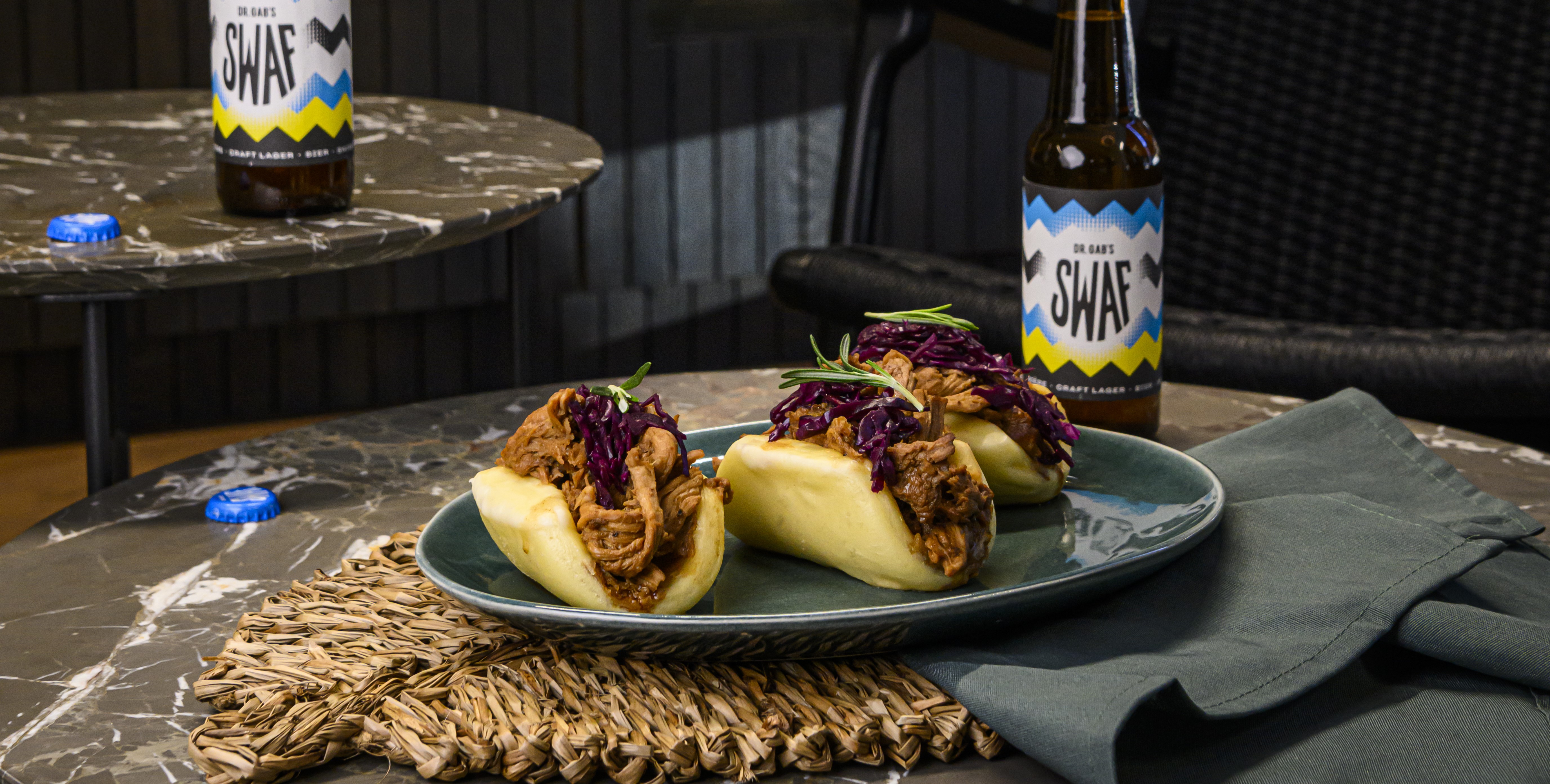 Pulled pork au vin cuit et a la SWAF